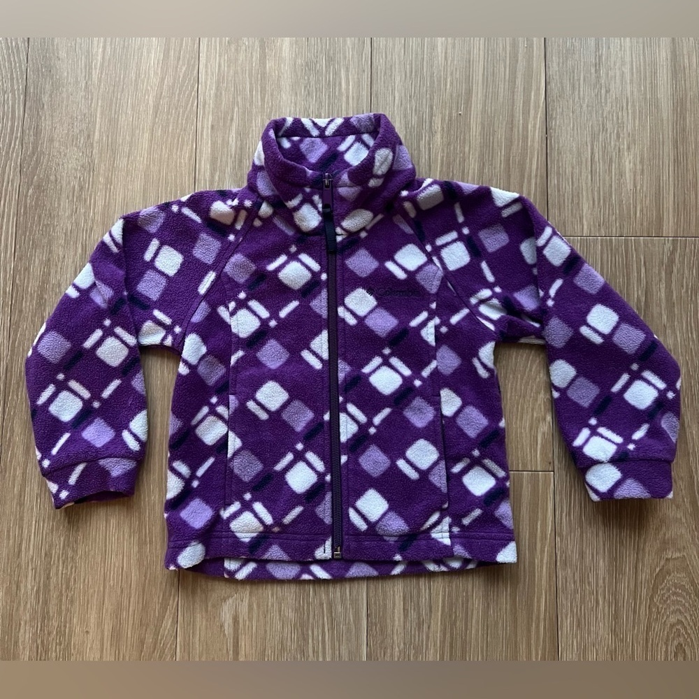 Purple Kids Fleece Jacket Size 4T
